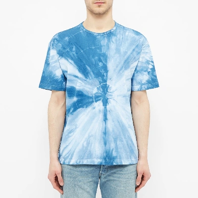 Shop Arpenteur Pastel Tie Dye Tee In Blue