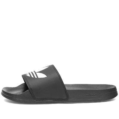 Shop Adidas Originals Adidas Adilette Lite In Black