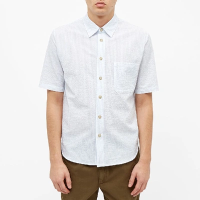 Shop A Kind Of Guise Short Sleeve Banepa Shirt In White