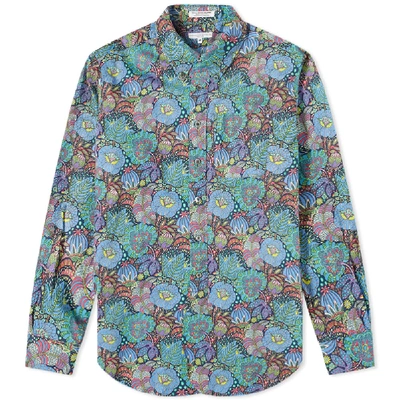 Shop Engineered Garments Floral 19th Century Shirt In Multi
