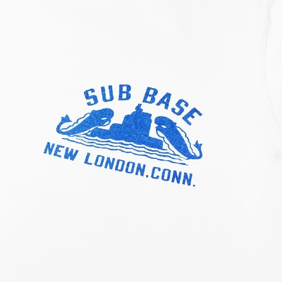 Shop The Real Mccoys The Real Mccoy's Sub Base Tee In White