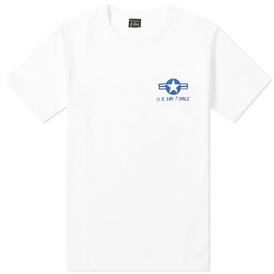 Shop The Real Mccoys The Real Mccoy's U.s. Air Force Tee In White
