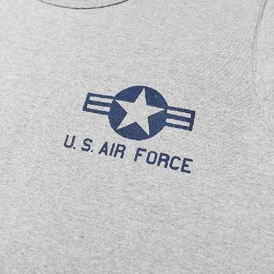 Shop The Real Mccoys The Real Mccoy's U.s. Air Force Tee In Grey