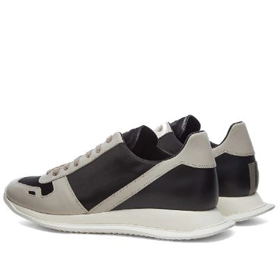 Shop Rick Owens Lace Up Runner In Black