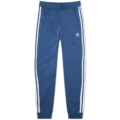 Shop Adidas Originals Adidas 3-stripe Track Pant In Blue