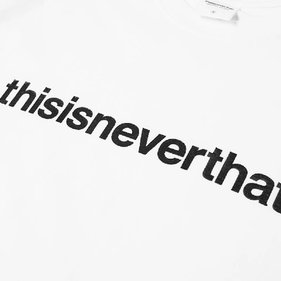 Shop Thisisneverthat T-logo Tee In White