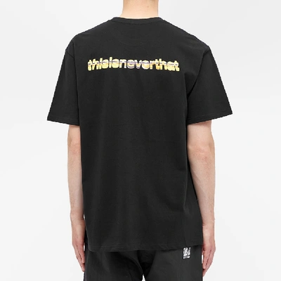Shop Thisisneverthat 3d Logo Tee In Black