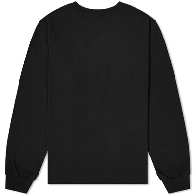 Shop Thisisneverthat Long Sleeve T-logo Tee In Black