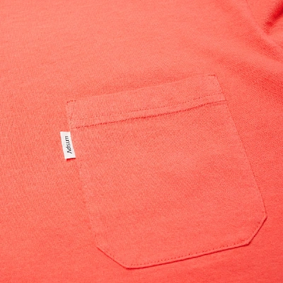 Shop Adsum Pocket Tee In Orange