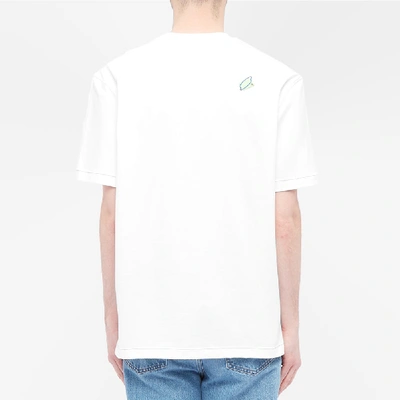 Shop Ader Error Distorted Print Tee In White