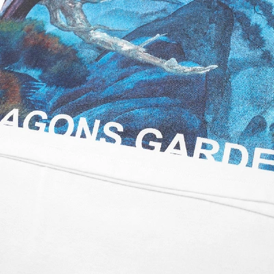 Shop Valentino X Roger Dean Dragon Garden Tee In White