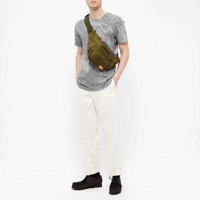 Shop Wings + Horns Vertical Dyed Tee In Grey