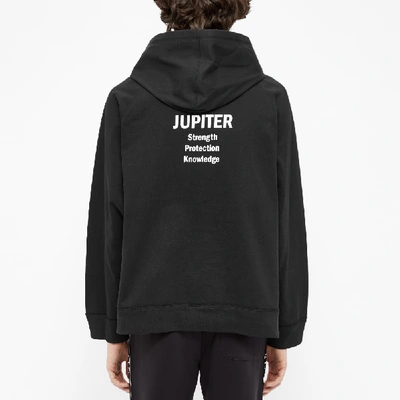 Shop Valentino Cut And Sew Jupiter Popover Hoody In Black