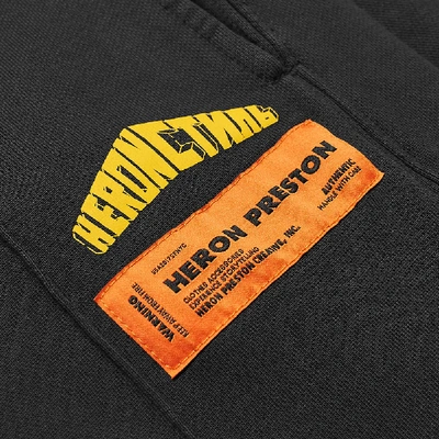 Shop Heron Preston Style Logo Sweat Pant In Black