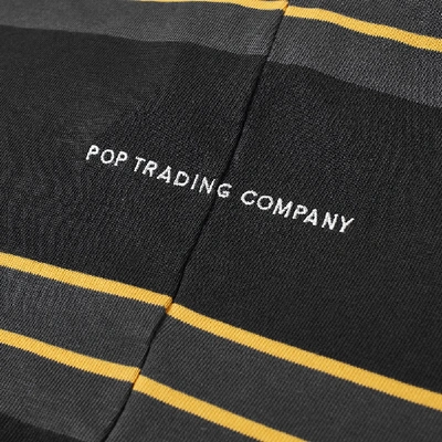 Shop Pop Trading Company Pop Trading Company Long Sleeve Stripe Tee In Black