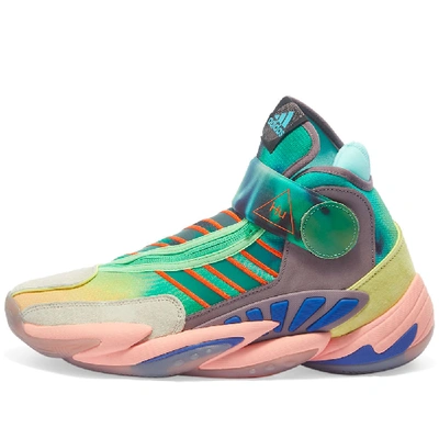 Shop Adidas Consortium Adidas X Pharrell Williams 0-60 Stmt 'march Madness' In Multi