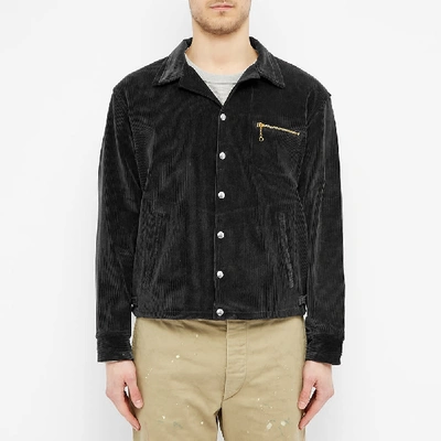 Shop The Real Mccoys The Real Mccoy's 30s Corduroy Sports Jacket In Black