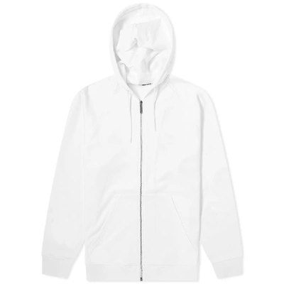 Shop Givenchy Rainbow Logo Hoody In White