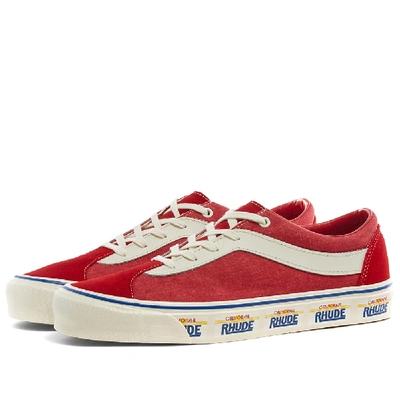 Shop Vans X Rhude Ua Bold Ni In Red