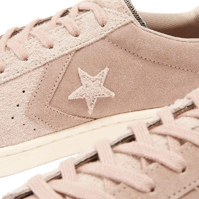 Shop Converse Pro Leather Low Earth Tone In Pink