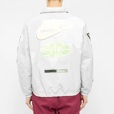 Shop Nike X Pigalle Nrg Jacket In Grey