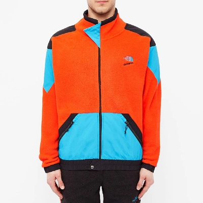 Shop The North Face 92 Extreme Fleece Fz Jacket In Red