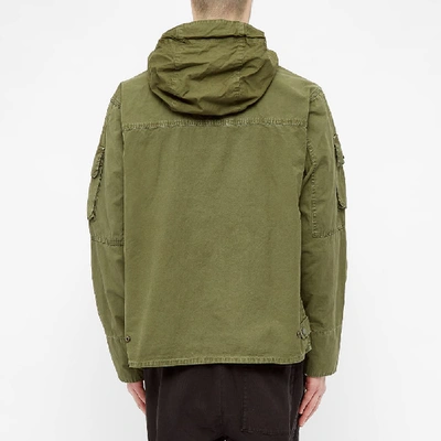 Barbour X Engineered Garments Washed Cowen Casual Jacket In Green | ModeSens