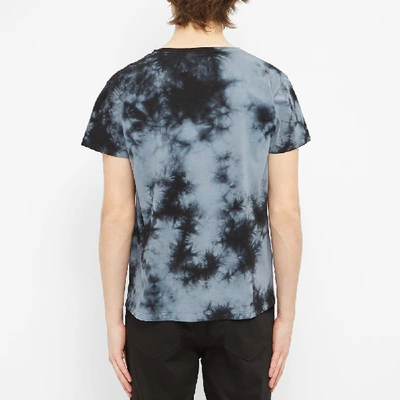 Shop Nasaseasons Tie Dyed And Embroidered Tee In Black