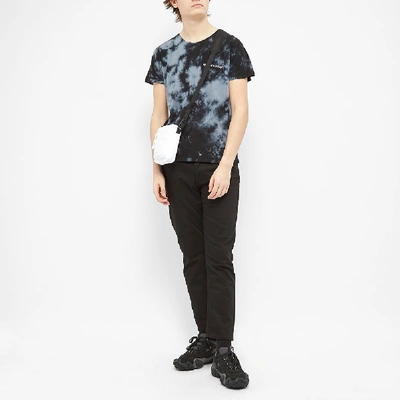 Shop Nasaseasons Tie Dyed And Embroidered Tee In Black