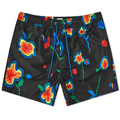 Shop Paul Smith Heat Map Swim Short In Black