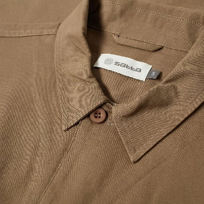 Shop Satta Allotment Jacket In Brown