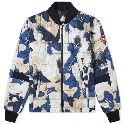 Shop Canada Goose Dunham Jacket In Blue