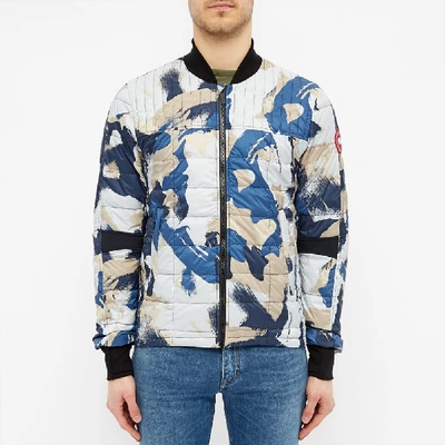 Shop Canada Goose Dunham Jacket In Blue