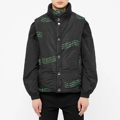 Shop Givenchy Studio Homme Reversible Vest In Black