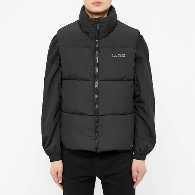 Shop Givenchy Studio Homme Reversible Vest In Black