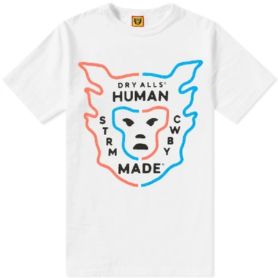 Shop Human Made Logo Tee In White