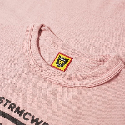 Shop Human Made Face Logo Tee In Pink