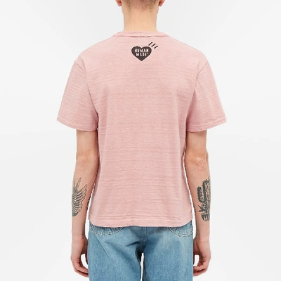 Shop Human Made Face Logo Tee In Pink