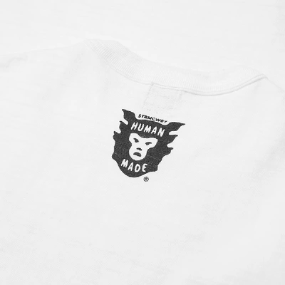 Shop Human Made Polar Bear Logo Tee In White