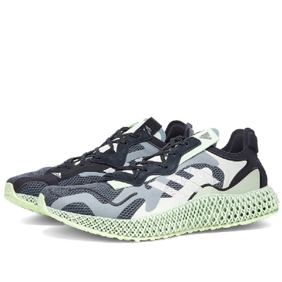 Shop Adidas Consortium Runner 4d V2 In Blue