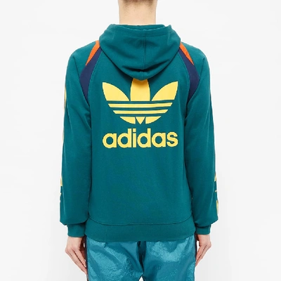 Shop Adidas Consortium X Bed Jw Ford Zip Hoody In Green