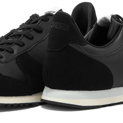 Shop Novesta Marathon Vegan Runner In Black