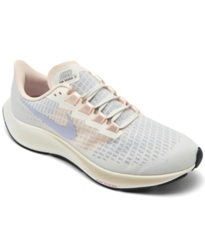 Shop Nike Women's Air Zoom Pegasus 37 Running Sneakers From Finish Line In Ivory