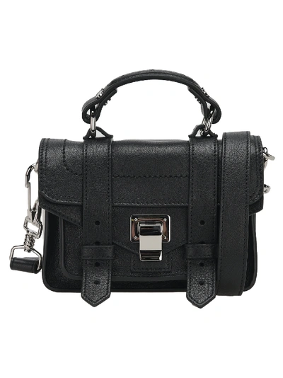 Shop Proenza Schouler Ps1 Micro In Black