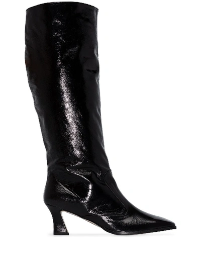 Shop Lvir Knee-high 65mm Boots In Black