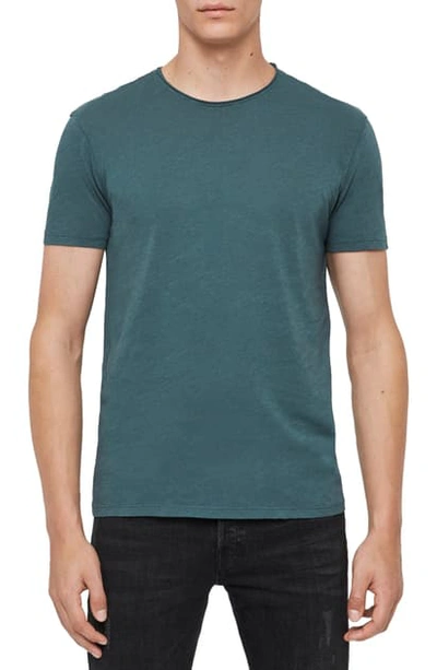 Shop Allsaints Slim Fit Crewneck T-shirt In Workwear Grey