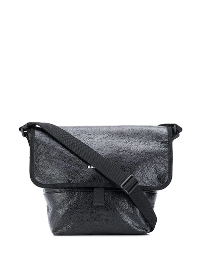 Shop Balenciaga Explorer Messenger Bag In Black