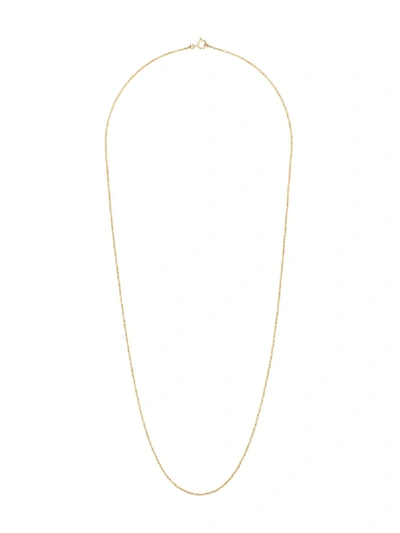 Shop Yvonne Léon 18kt Yellow Gold Diamond Necklace