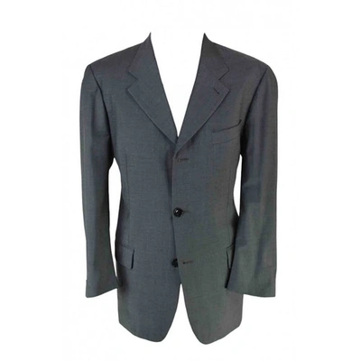 KENZO Pre-owned Wool Jacket In Grey