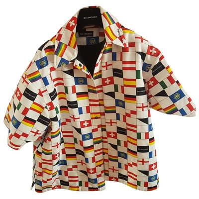 Pre-owned Balenciaga Jacket In Multicolour